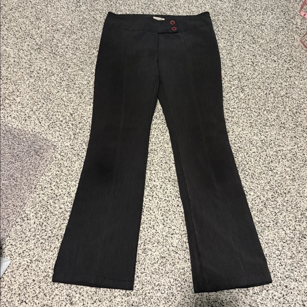 Low Rise Double Button Trousers - Picture 1 of 4